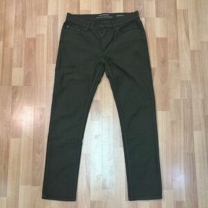 Men's 32x32 Banana Republic Traveler Olive Green Pants